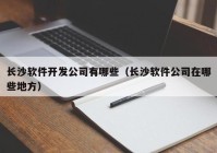 长沙软件开发公司有哪些（长沙软件公司在哪些地方）