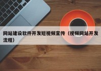 网站建设软件开发短视频宣传（视频网站开发流程）