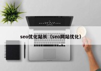 seo优化站长（seo网站优化）