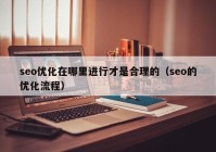 seo优化在哪里进行才是合理的（seo的优化流程）